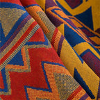 Boho Throw Blankets Reversible Woven Blankets Cover Hippie for Couch Bed Recliner Sofa Bohemian Tapestry Colorful Furniture Protector Cover for Home Décor, Astrology, Double Side, 50"x70"