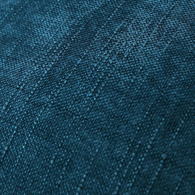 Set of 4 Soft Textured Decorative Throw Pillow Covers 22x22 Inch Cozy Farmhouse Cushion Cover Square Accent Pillow Cases for Bed Couch Sofa Living Room, Teal