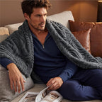 Bedsure GentleSoft Grey Throw Blanket for Couch - Super Soft & Cozy Summer Blankets for Women, Fluffy Fleece Throw for Girls, for Women Men, Ideal for Room, Home & Bedroom Decor, 50x60 Inches