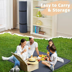 Waterproof Baby Play Mat for Floor Memory Foam 59 * 71 Cushion Playpen Playmat Tummy Time Crawling Mat Nursery Rug Thick Pad Create Soft & Safe Area for Infants,Toddler,Kids,Navy