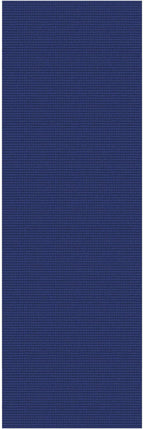 EARTHALL Woven Runner Rug 2.6x8 Ft Washable Runners for Hallways Wide Non Slip Rubber Backed Kitchen Runner Braided Indoor Floor Carpet for Entryway Hallway Kitchen Bedroom, Royal Blue/Navy
