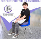 Bouncyband – Wiggle Seat – Purple, 13” D – Large Sensory Cushion for Kids Ages 6-18+ – Promotes Active Learning, Improves Student Productivity, Includes Easy-Inflation Pump