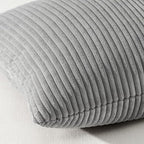 Topfinel Decorative Light Grey Throw Pillow Covers Cushion Cases, Set of 4 Soft Velvet Modern Double-Sided Designs, Mix and Match for Home Decor, Pillow Inserts Not Included (18x18 inch)