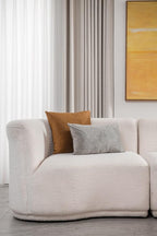 Throw Pillow Covers 22x22 Golden Brown: Pack of 2 Cozy Soft Velvet Square Modern Luxury Decorative Throw Pillow Cases for Sofa Couch Living Room Bed Home Decor