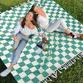 Large Picnic Blanket Outdoor Law Park Grass Patio Mat Manta Para Soft Car Travel Essentials Road Trip Summer Vacation Stuff Outside Accessories Roadtrip Camping Gear Rv Must Haves Glamping Tent Gadget