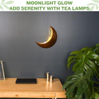 Wall Planter - Window Planter - Hanging Moon Planter - Boho Hanging Planters for Indoor Plants, Succulents, Air Plant, Cactus, Faux, Artificial Plants -Witchy Gifts for Women, Birthdays,Plant Lovers