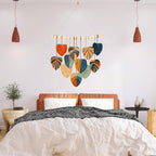 Boho Wall Decor - Large Macrame Wall Hanging - Boho Bedroom Wall Decor - Wall Tapestry For Bedroom - 31x39 inches