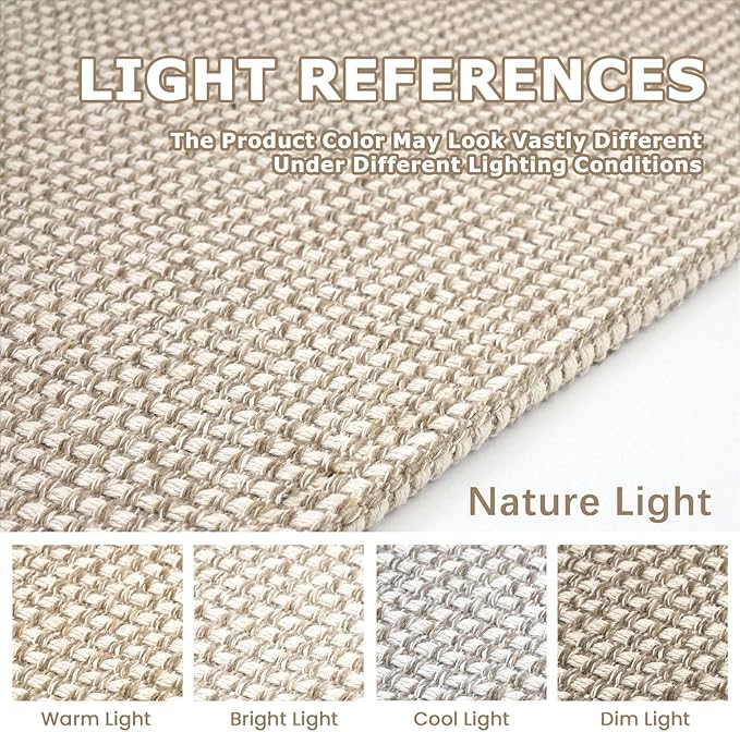 KOZYFLY Indoor Door Mat 2x3 ft Small Area Rugs Washable Front Door Mat Non Slip Rubber Backed Entryway Rug Cotton Entrance Doormat for Front Porch Bathroom Kitchen Bedroom, Ivory/Khaki