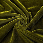 Velvet Throw Pillow Cover Soft Decorative Luxurious Solid Square Cushion Case for Sofa Couch Bedroom Farmhouse,Pack of 2, 18 x 18 Inches, Olive Green