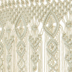 Macrame Door Curtain Bohemian Curtains for Windows Handwoven Boho Wall Hanging for Doorways Room Dividers Bedroom Decor Wedding Tapestry Living Room Farmhouse Cottage 35x70 inch
