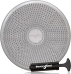 Bouncyband – Wiggle Seat – Silver, 13” D – Large Sensory Cushion for Kids Ages 6-18+ – Promotes Active Learning, Improves Student Productivity, Includes Easy-Inflation Pump