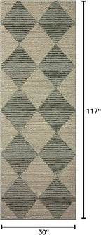 Loloi Chris Loves Julia Francis Collection FRA-01 Spa/Granite 2'-6" x 9'-9" Runner Rug