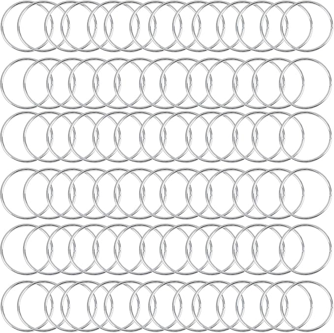 80Pcs Macrame Hoops Ring, BetterJonny 2 Inch Metal Craft Rings Hoops Silver Dream Catcher Rings Wreath Hoop Rings for Home Decorations DIY Crafts and Wall Hanging Crafts