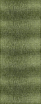 EARTHALL Woven Runner Rug 2x5 Ft Washable Runners for Hallways Cotton Non Slip Rubber Backed Kitchen Runner Braided Indoor Floor Carpet for Entryway, Hallway, Kitchen, Bedroom, Green