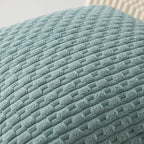 Kevin Textile 14x20 Inch Pillow Cover 1 Pack Boho Decorative Soft Striped Corduroy Lumbar Farmhouse Accent Rectangle Cushion Case for Living Room Couch Sofa Bed, Dusty Green