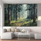 Forest Tapestry Home Decor Nature Landscape Tapestry Magic Tree Woodland Scenery Tapestries Wall Hanging for Bedroom Living Room Aesthetic Decoration 40 x 30 Inch