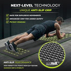 bemaxx Gym Mats Set - 18 pcs EVA Interlocking Foam Floor Tiles (12.6"x12.6"x0.4") 18sqft Protective Gym Flooring Sports Home Workout Exercise Mats Puzzle Garage Fitness Play-Room Pool Treadmill Bike