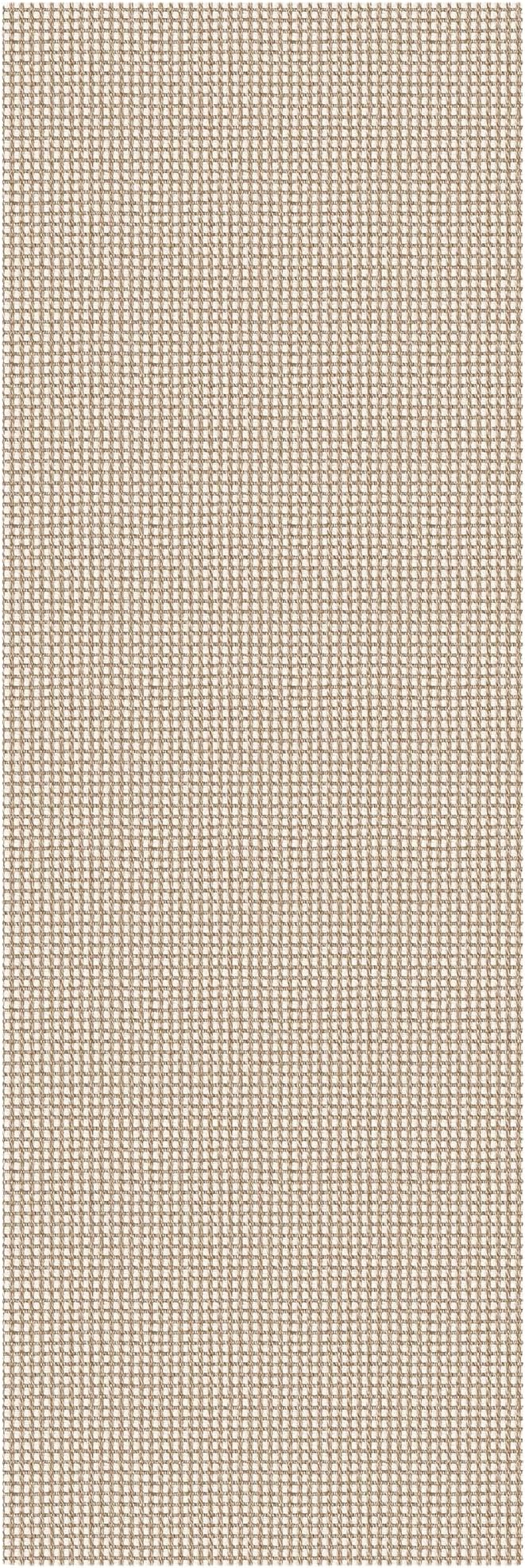 EARTHALL Woven Runner Rug 2x7 Ft Washable Runners for Hallways Cotton Non Slip Rubber Backed Kitchen Runner Braided Indoor Floor Carpet for Entryway, Hallway, Kitchen, Bedroom, Beige/Khaki