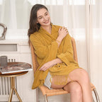 Chenille Throw Blanket for Couch with Tassels,60"X80" Soft Lightweight Knitted Boho Decorative Blankets for Bed and Sofa,Mustard Yellow