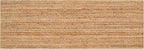 Savi Home Hand Braided Jute Runner Rug 24x72 Reversible Farmhouse Rugs for Hallway, Kitchen, Living Room, Bedroom - 2x6' - Natural