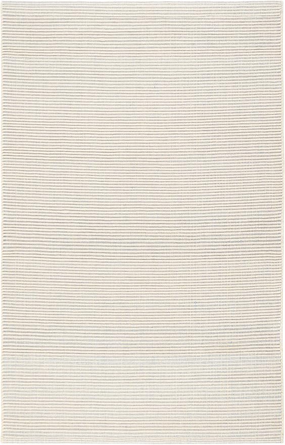 Dash and Albert Haverhill Cotton Area Rug - 5' x 8' French Blue Solid Handwoven Accent Rug - Durable, High Traffic Areas Hallway, Living Room, Stairs, Bedroom
