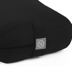 Meditation Cushion Bolster Pillow for Restorative Yoga – Supportive Cushion for Meditation, Pilates, and Relaxation – Filled with Buckwheat Hulls - Removable Cover