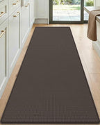 DEXI Kitchen Floor Mats Cushioned Anti Fatigue, 23x59, Large Wide Standing Runner Rug Waterproof, Comfort Memory Foam Padded for Front Sink Laundry, Brown