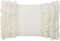 Safavieh Grema 12 x 20-inch White Bohemian Decorative Throw Pillow