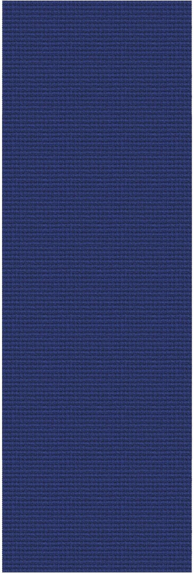 EARTHALL Woven Runner Rug 2x7 Ft Washable Runners for Hallways Cotton Non Slip Rubber Backed Kitchen Runner Braided Indoor Floor Carpet for Entryway, Hallway, Kitchen, Bedroom, Royal Blue/Navy