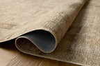 Loloi Amber Lewis Cambria Collection CBR-04 Natural/Jade 5'-0" x 7'-6" Area Rug Jute, Neutral, Vintage Style, Antique Tone, Living, Bedroom, Dining, Carpet