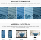 BOURINA Herringbone Two Tone Throw Blanket Faux Cashmere Fringe Soft Lightweight Cozy for Bed Couch Decorative Throws Blanket, Spa Blue, 50" x 60"