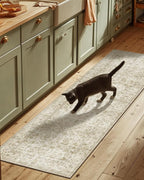 Washable Kitchen Rug Runners for Hallways: 2'6"x8' Bedroom Runner Rug Non Slip Low-Pile Stain Resistant Soft Carpet Runner for Indoor Entryway Hallways Kitchen Laundry Room Beside Farmhouse