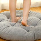 Extra Large Floor Pillow 35 Inch Round Circle Chair Floor Meditation Cushion Papasan Swing Cushion for Adults Oversized Playroom Pillows Big Pillow for Yoga Living Room Sofa