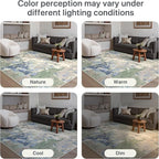 GENIMO 2X5 Washable Modern Runner Rug for Hallway, Non-Slip Low Pile Chenille Print Rug, Soft Rugs for Indoor Entryway Kitchen Corridor, Sage Mist