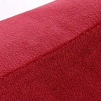 NiNi ALL Decorative Throw Pillow Covers Velvet 28x28 Inch Pack of 2 Burgundy Red Cushion Covers Soft for Couch Sofa Bedroom Living Room Outdoor
