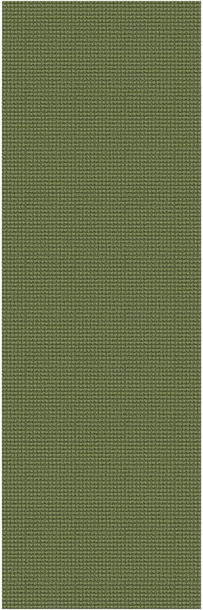EARTHALL Woven Runner Rug 3x8 Ft Washable Runners for Hallways Wide Non Slip Rubber Backed Kitchen Runner Braided Indoor Floor Carpet for Entryway, Hallway, Kitchen, Bedroom, Green