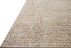 Loloi Amber Lewis Cambria Collection CBR-06 Multi/Natural 2'-6" x 7'-6" Runner Rug Jute, Neutral, Vintage Style, Antique Tone, Living, Bedroom, Dining, Carpet
