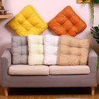 Qunclay 6 Pcs Floor Cushions Bulk Floor Pillows Flexible Seating Cushions 3.15'' Thick Flexible Seating Classroom Furniture Meditation Seat Pillows for Home Nursery Yoga Decor 15.7'' x 15.7''(Classic)