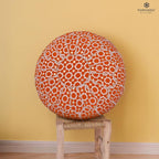 Marrakesh Gallery Bohemian Unstuffed Moroccan Pouf Ottoman, Round Ottoman Foot Rest, Handmade Bean Bag with Large Storage - Cover Floor Chair for Living Room, Bedroom - Ideal as Wedding Gifts