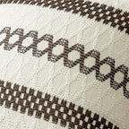 MIULEE Set of 2 Dark Brown Boho Decorative Lumbar Pillow Covers 12x20 Inch Farmhouse Rustic Couch Throw Pillows Modern Cotton Cushion Covers Retro Cute Macrame Woven Spring Decor for Bed Sofa Chair