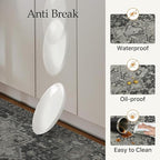GENIMO Kitchen Mats for Floor, Washable Anti Fatigue Mat for Cushioned, 17.3"x59", Waterproof Kitchen Rugs, Non Slip Foam Comfort Standing Mat Rug for Home, Runner, Sink, Laundry, Dark Gray