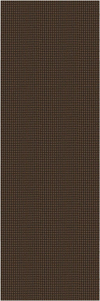 KOZYFLY Runners for Hallways 2x7 ft Washable Kitchen Runner Non Slip Rubber Backed Hall Runners Cotton Entryway Runner Rugs Floor Carpet for Indoor Backdoor Bedroom Kitchen, Reddish Brown/Coffee