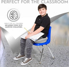 Bouncyband – Wiggle Seat – Silver, 13” D – Large Sensory Cushion for Kids Ages 6-18+ – Promotes Active Learning, Improves Student Productivity, Includes Easy-Inflation Pump