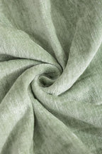 Decorative Throw Pillow Covers Pack of 2, 18x18 In Chenille Soft Pillow Covers with Stitched Edge, Farmhouse Neutral Euro Decorative Pillows for Bed Couch Sofa Home Decor Living Room,Green
