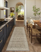 Machine Washable Kitchen Runner Rugs: 2'x 6' Hallway Rug Stain Resistant Non Slip Low Pile Soft Carpet Runners for Hallways Indoor Entryway Kitchen Laundry Room Bedroom Bathroom Farmhouse