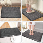 KMAT Kitchen Mat Cushioned Anti-Fatigue Floor Mat Waterproof Non-Slip Standing Mat Ergonomic Comfort Floor Mat Rug for Home,Office,Sink,Laundry,Desk 30"(L) x 20"(W),Grey