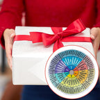 party greeting Wheel of Emotions Feelings Pillow Round Velvet Feelings Wheel Emotion Throw Pillow Circle Seating Floor Cushion for Office Home Room Sofa Decor Counselor Physical Therapist Gifts