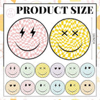 Tinideya 12 Pcs Kids Carpet Circle Seats for Class 16 Inch Round Classroom Rug Floor Cushions Soft First Day of School Educational Mat Non Slip Back to School Learning Playing Areas(Smile)