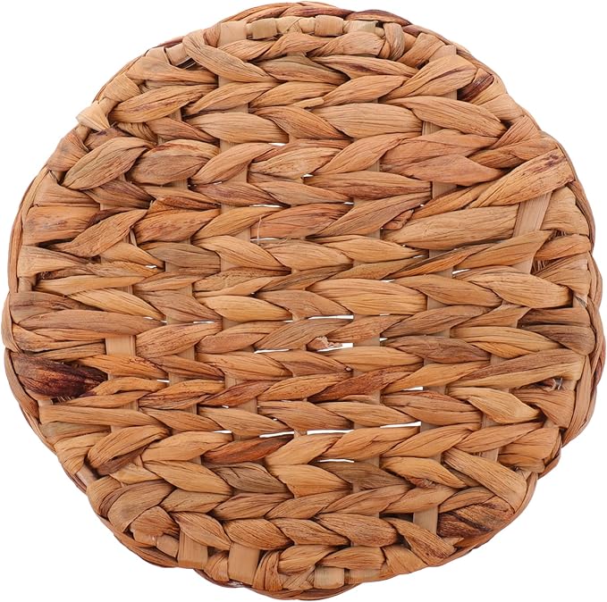 Seagrass Basket for Plant Desktop Woven Storage Basket Hyacinth Decorative Pot Organizer