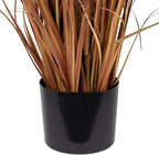 Northlight 40" Potted Brown Artificial Onion Grass Plant